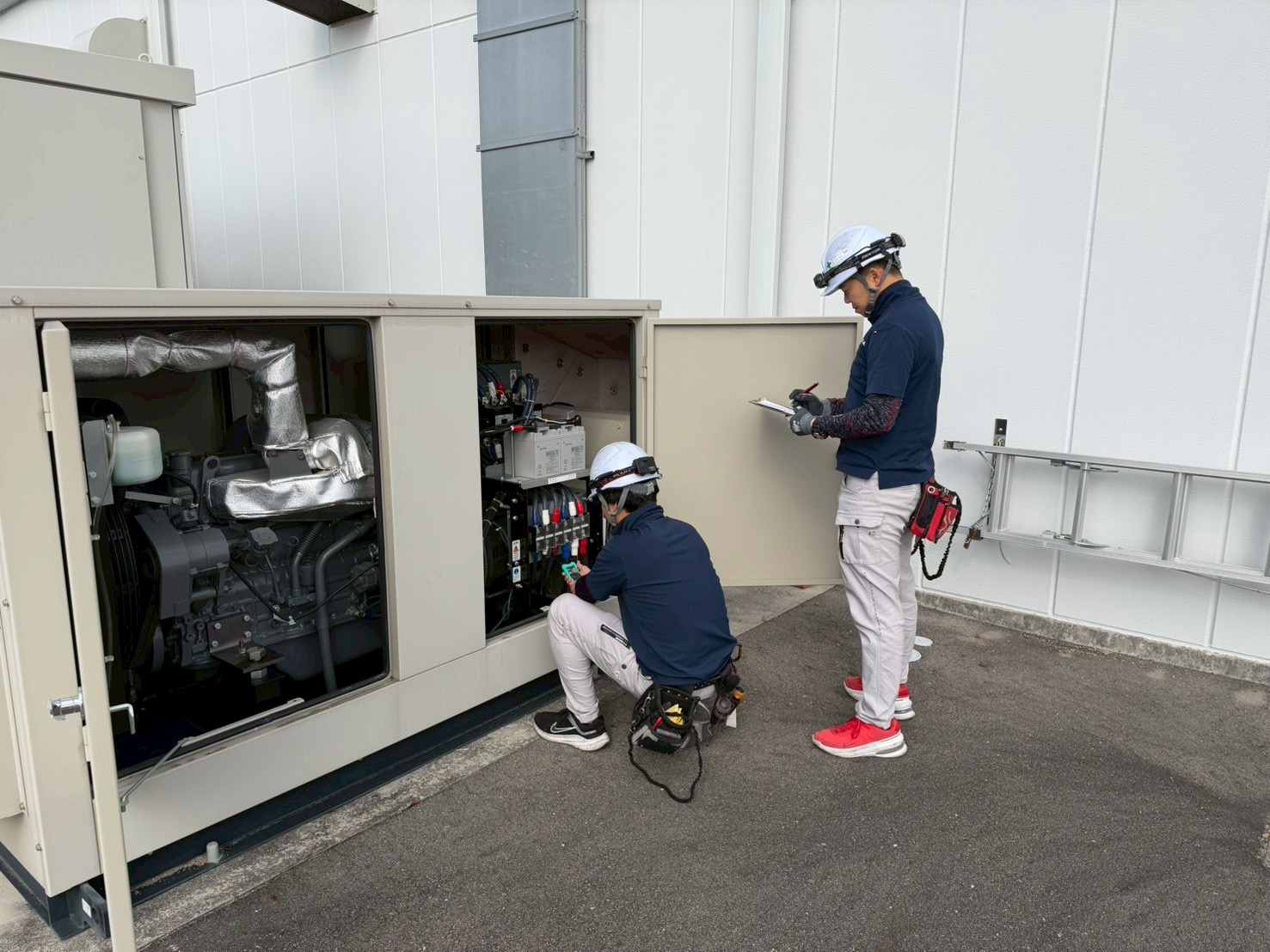 発電機負荷運転